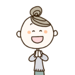 嬉しいママさん