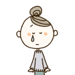 ママさん涙