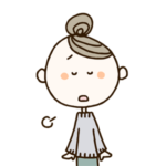 ママさん溜息