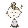ママさん眠い