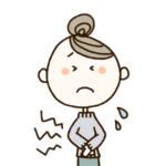 お腹痛いママさん