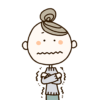 ママさん震えてる