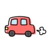 赤い車