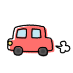 赤い車