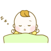 赤ちゃんスヤスヤ寝てる