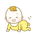 ハイハイしてる赤ちゃん