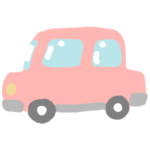車オレンジ