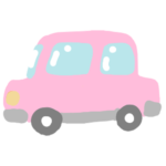 車ピンク