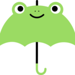 カエルの傘