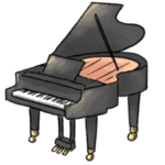 グランドピアノ
